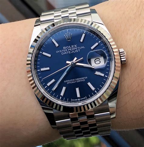 rolex datejust 36 dial size|brand new Rolex Datejust 36mm.